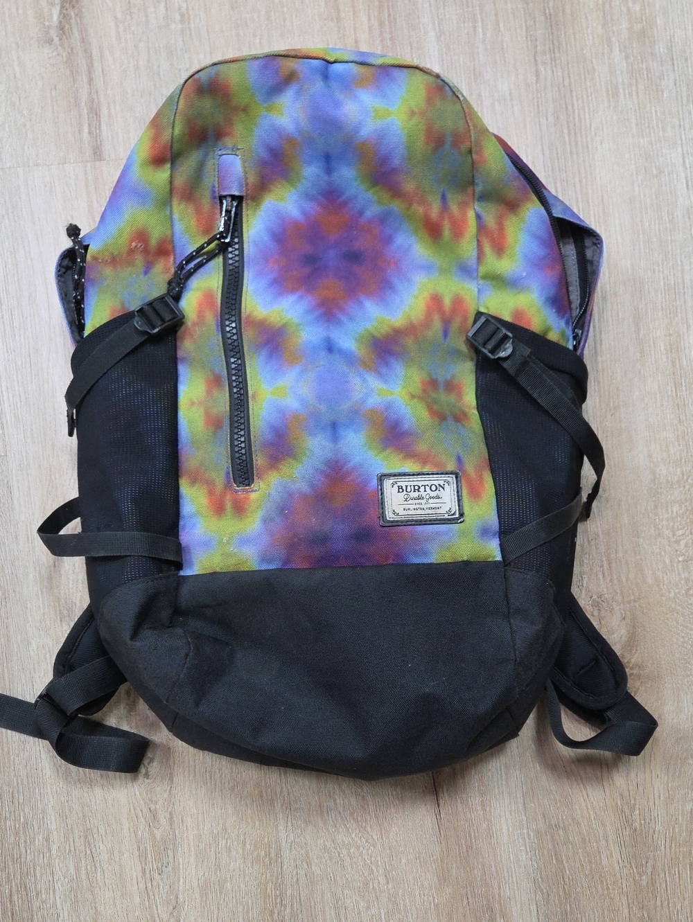 Burton Tie-Dye Backpack Multicolor Side Bottle Holders